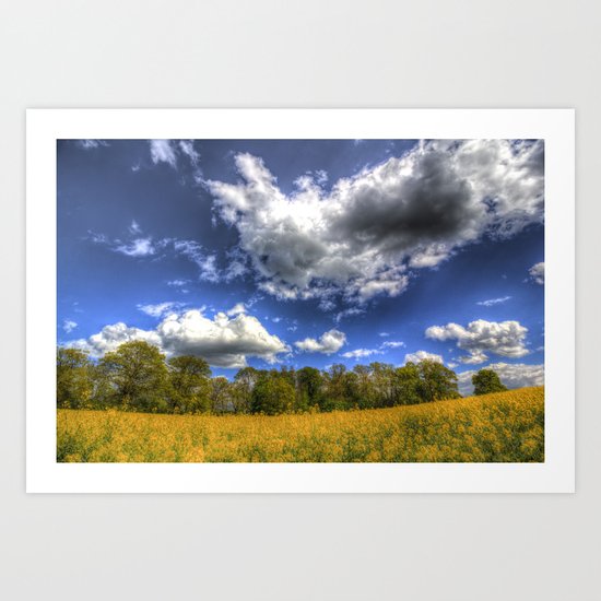 Summer Farm Art Print