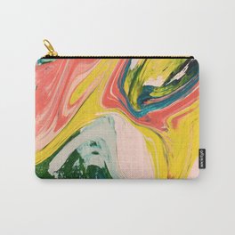 Revival: A colorful retro painting by Alyssa Hamilton Art   Carry-All Pouch