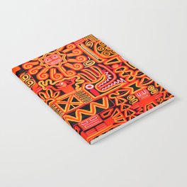 Beautiful blanket with a typical Peruvian design Notebook
