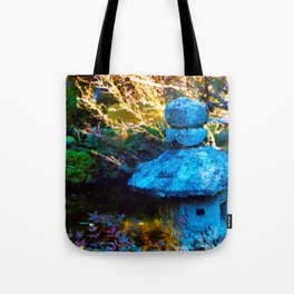 Japanese Painted Garden Tote Bag