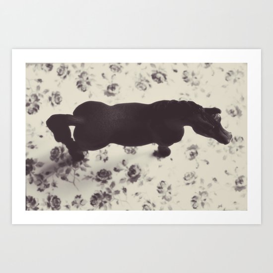 the horse diaries II Art Print