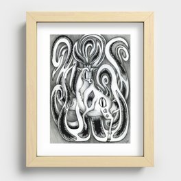 HypnoAlebrije white Recessed Framed Print