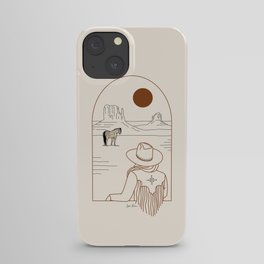 Lost Pony - Rustic iPhone Case