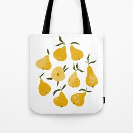 Yellow pear Tote Bag
