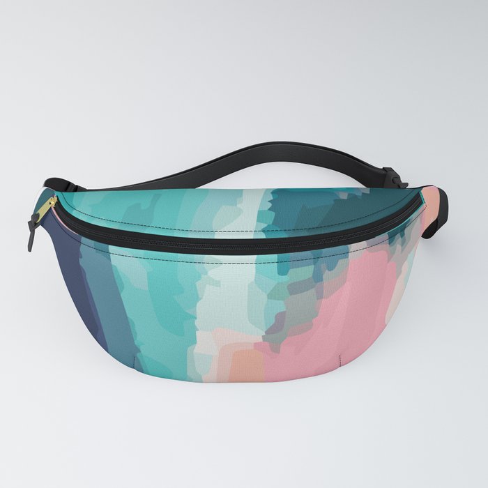 Colorful Tie-Dye Pattern - Abstract Watercolor Inspired Design Fanny Pack