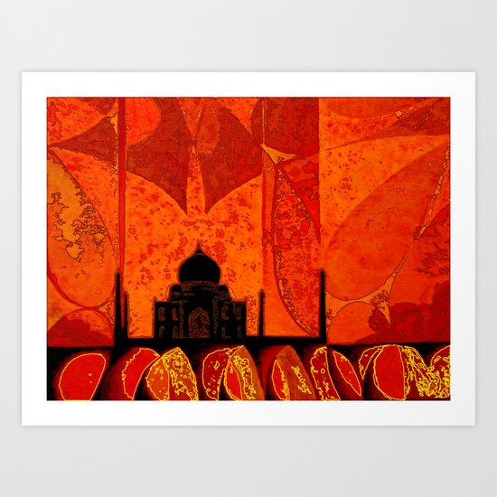 Taj Mahal Art Print