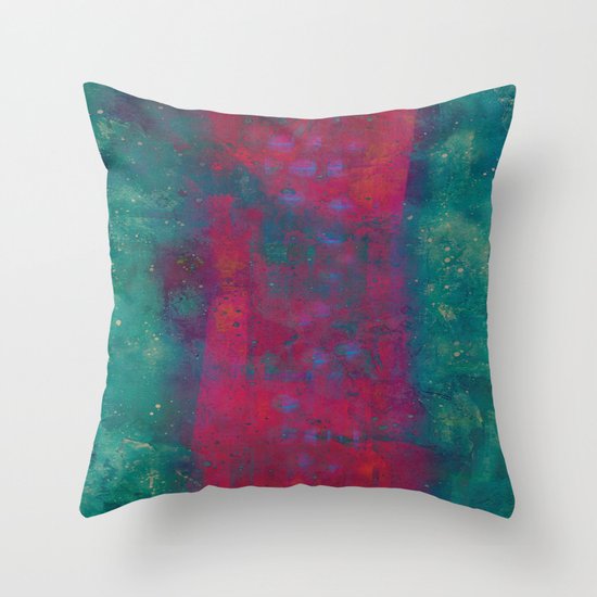 Abstract Throw Pillow