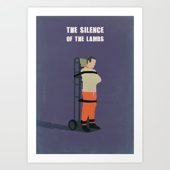 The Silence Of The Lambs Minimalist Art Print