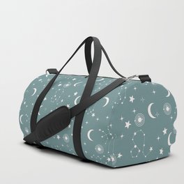 stars and constellations grey Duffle Bag