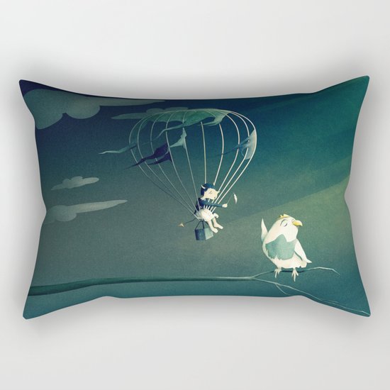 Good Old Fashioned Villain Rectangular Pillow