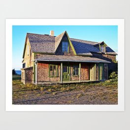 Rustic Homestead Art Print | Photo, Digital, Other, Homestead, Relic, Home, House, Color, Old, Architecture 