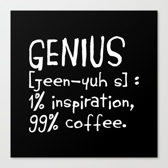 Coffee Canvas Print