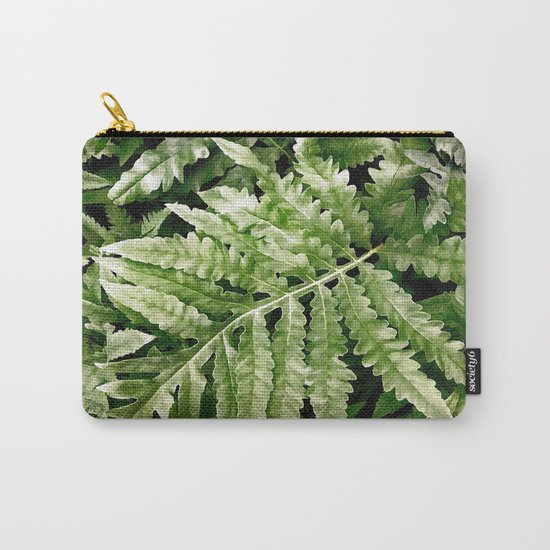 Lush Ferns Carry-All Pouch