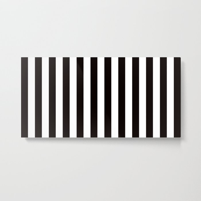 Pin Striped  Metal Print
