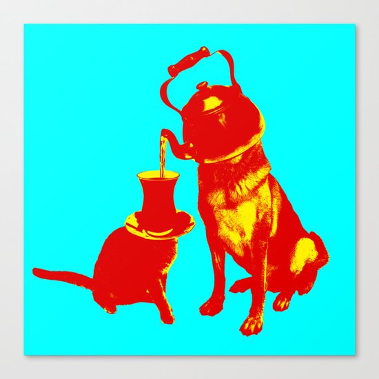 Tea Time Canvas Print