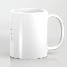 Peace - One Line Drawing Coffee Mug