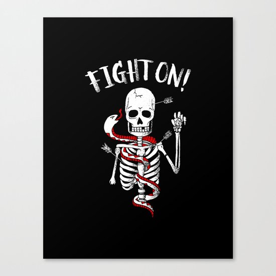 FIGHT ON! Canvas Print