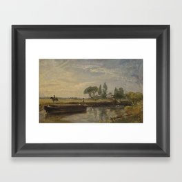 John Constable vintage painting Framed Art Print