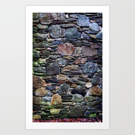 I So Love Rock Walls Art Print