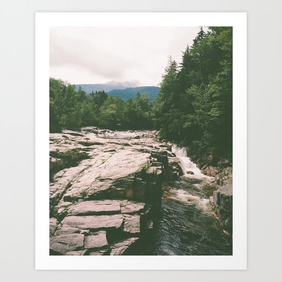 rocky gorge Art Print