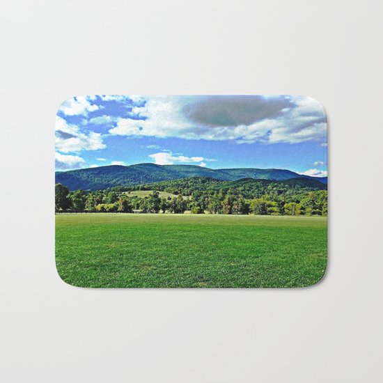 Captivating Virginia Landscape - Blue Ridge Mountains Bath Mat