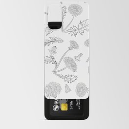 Dandelions Ink seamless pattern Android Card Case