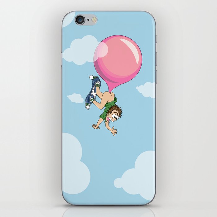 Don't Swallow Your Bubble Gum iPhone Skin