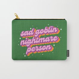 Sad Goblin Nightmare Person Carry-All Pouch