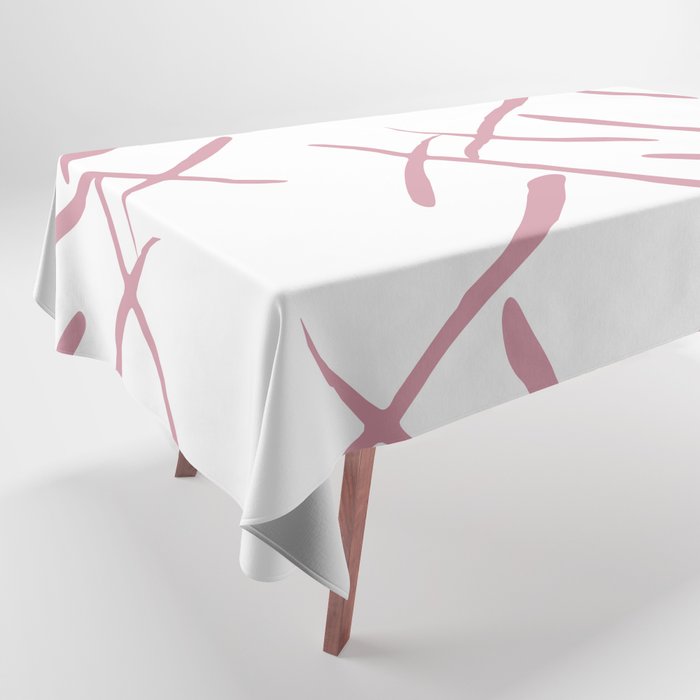 Rose cross marks Tablecloth