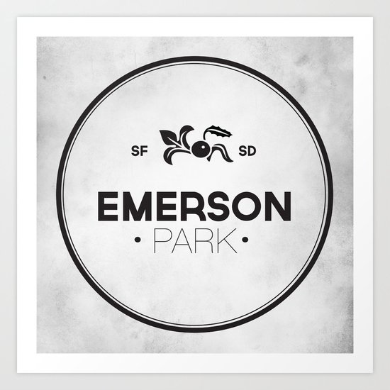 Emerson Park Art Print