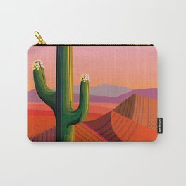 Saguaro Blossoms Carry-All Pouch