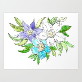 Floral II Art Print