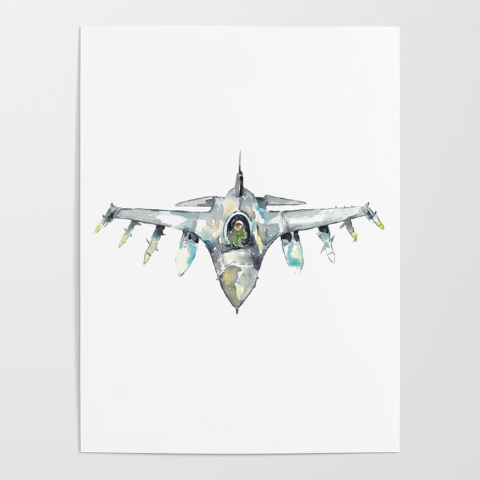 Easy Childrens Paint Kits  Fighter Jet Canvas Painting Kit, Great At Home  Fun