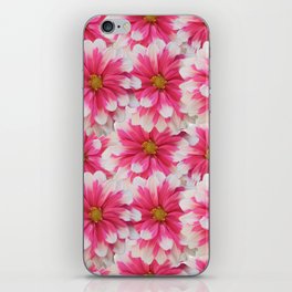 Dahlia Flower Pattern iPhone Skin