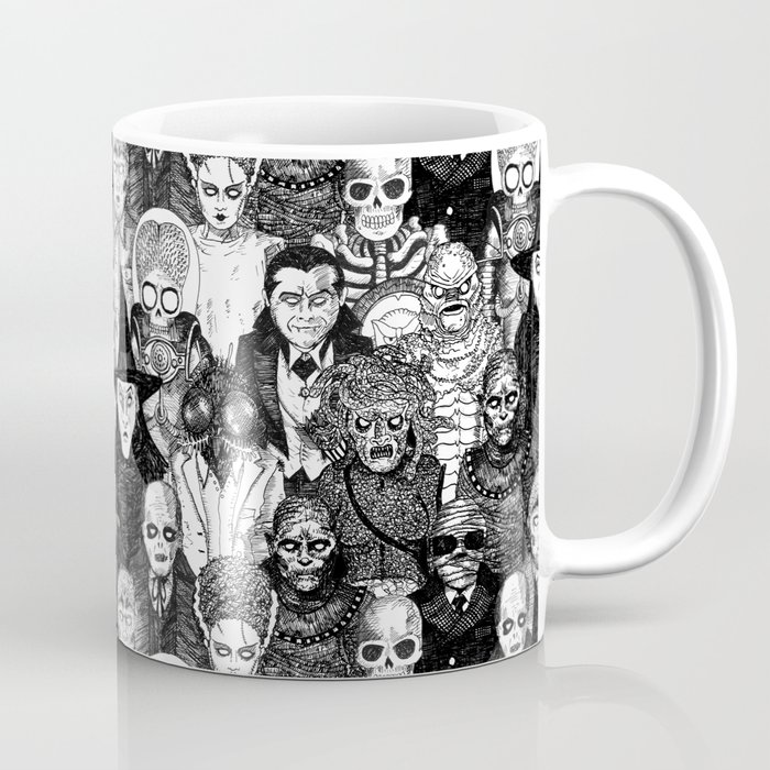 Horror Film Monsters Kaffeebecher Horror Film Monsters Kaffeebecher
