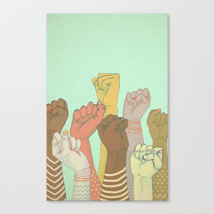 together Canvas Print