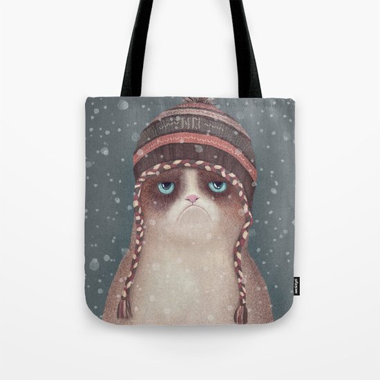 Christmas Cat Tote Bag