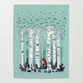 The Birches Poster