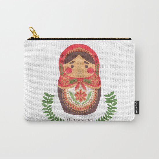 Matryoshka Doll Carry-All Pouch