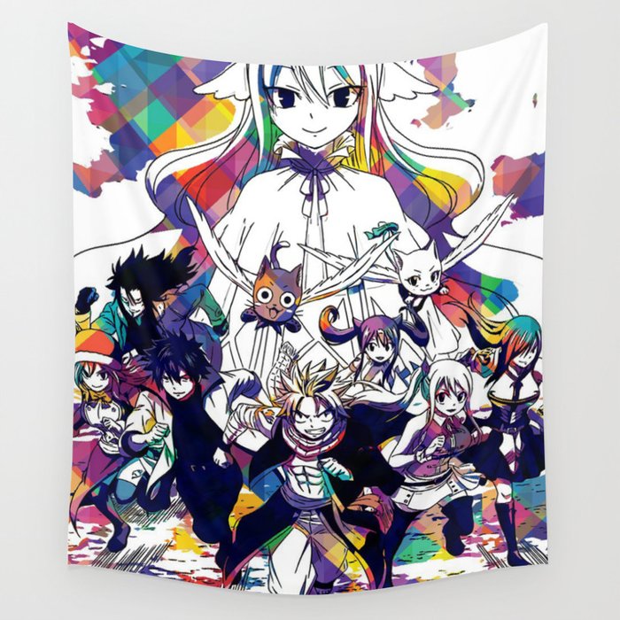 Fairy discount tail tapestry