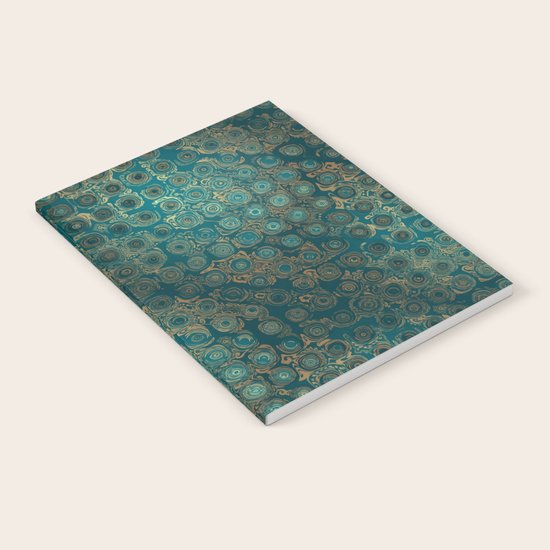Retro Circles Notebook