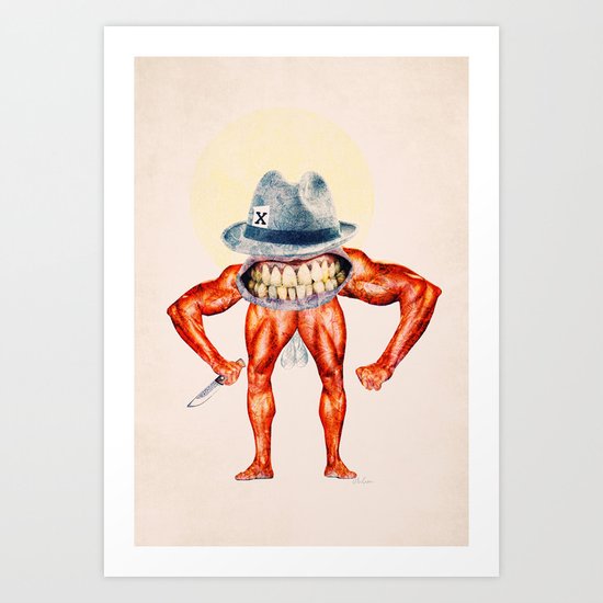 Brute Art Print