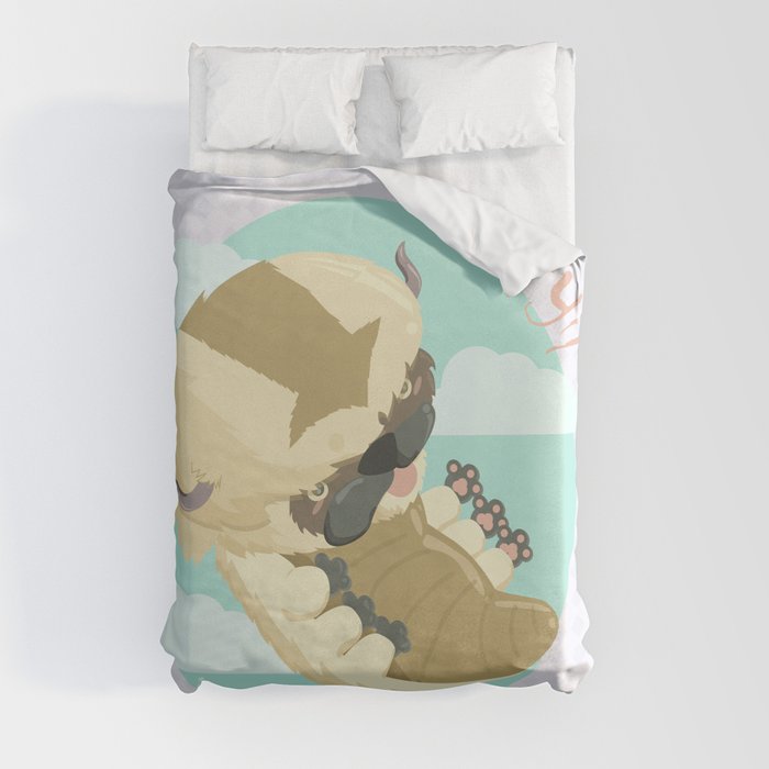 Appa - Avatar the legendo of Aang Duvet Cover