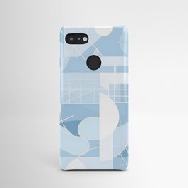 Soothing Shapes - Geometric Blue Android Case