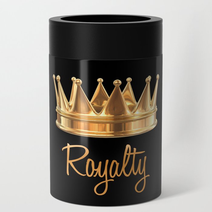 Royalty Gold Crown Can Cooler