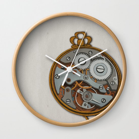 Pieces of Time Wall Clock