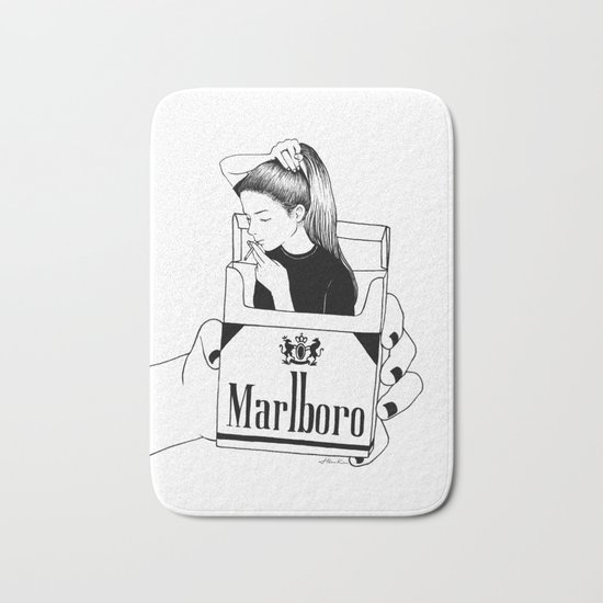Smoke Bath Mat