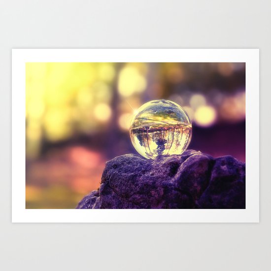 COLLECTION »CRYSTAL BALL« | Last Light Art Print