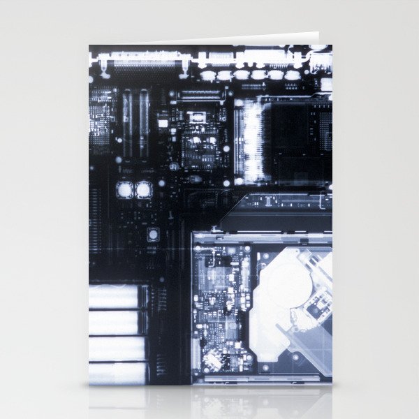 X Ray Of A Laptop Computer Electronics X Ray Stationery Cards By Twilightproductions Society6