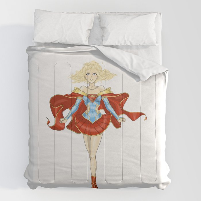 Supergirl shop bedding set